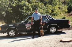 Cher Car Kennels trained Police Dog